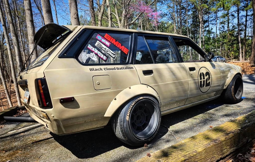 Black Cloud Battalion promise, Togue slap, Kaido Club, Senjafudu and GIMME stickers