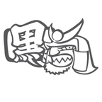 Samurai Battle Cry Vinyl Sticker