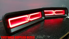1967-1968 Chevy Camaro Vengeance LED Infinity Tail Lights customer supplied bezels