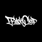 Black Cloud Graffiti Tag White Vinyl Sticker
